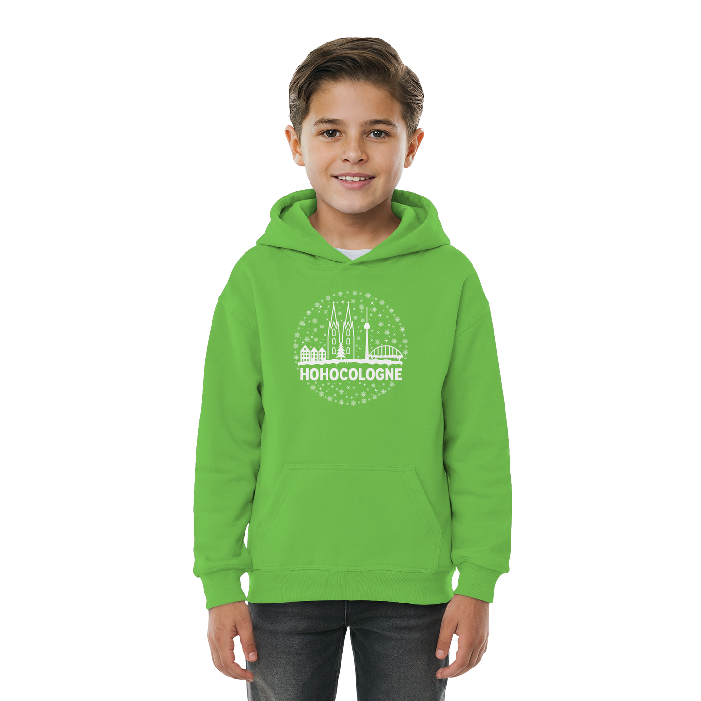 HOHOCologne Druck - Kids Basic Hoodie