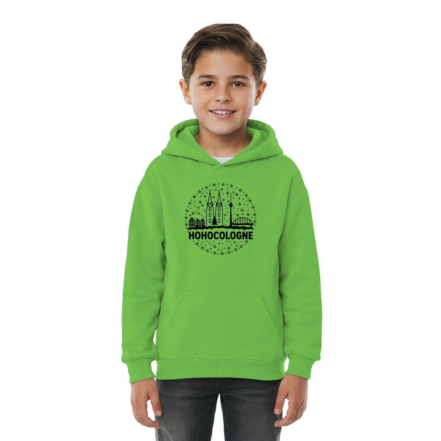 HOHOCologne Druck - Kids Basic Hoodie