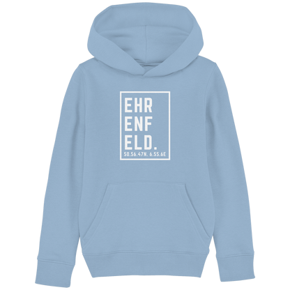 Ehrenfeld Koordinaten (großer Druck auf der Brust) - Kids Basic Hoodie