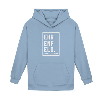 Ehrenfeld Koordinaten (großer Druck auf der Brust) - Kids Basic Hoodie