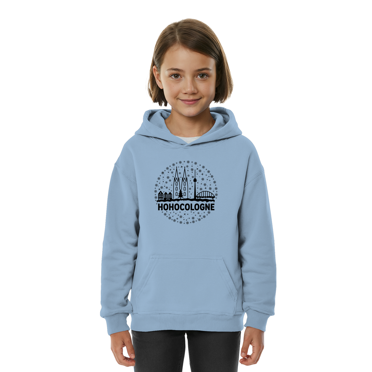 HOHOCologne Druck - Kids Basic Hoodie