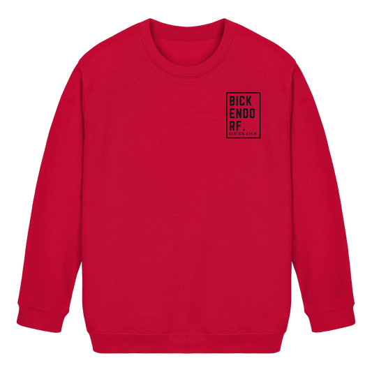 Bickendorf Koordinaten (kleiner Druck auf der Brust) - Kids Basic Sweatshirt
