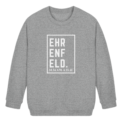 Ehrenfeld Koordinaten (großer Druck auf der Brust) - Kids Basic Sweatshirt