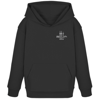 Köln Skyline Stick - Kids Organic Hoodie