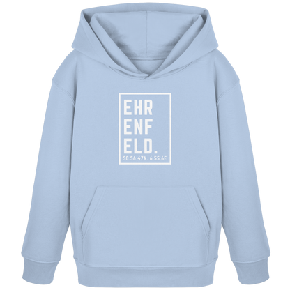 Ehrenfeld Koordinaten (großer Druck auf der Brust) - Kids Organic Hoodie