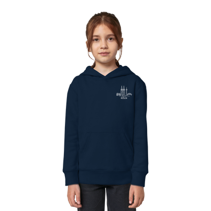Köln Skyline Stick - Kids Organic Hoodie