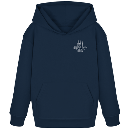 Köln Skyline Stick - Kids Organic Hoodie