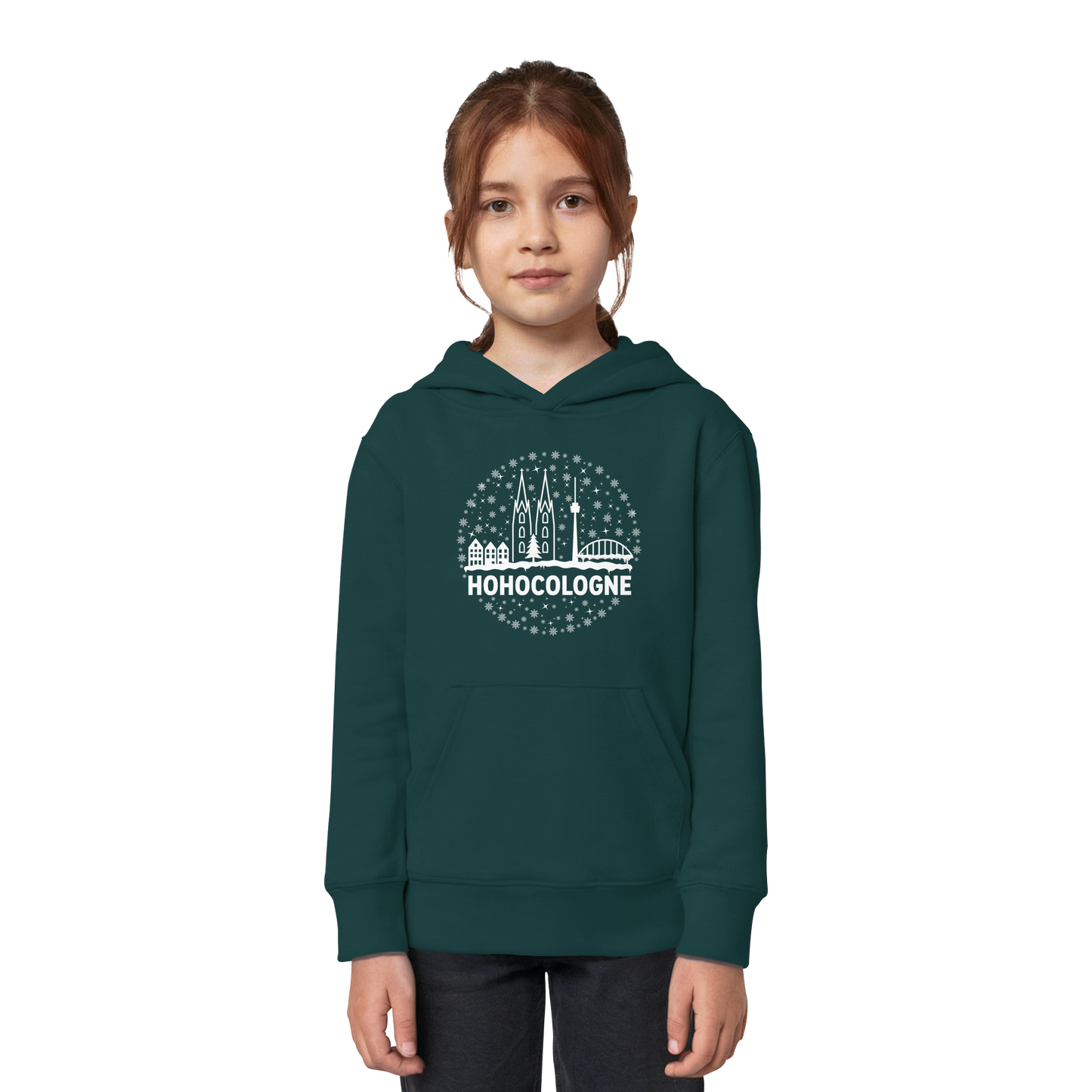 HOHOCologne Druck - Kids Organic Hoodie
