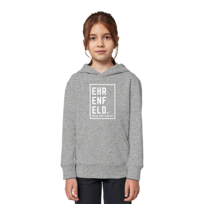 Ehrenfeld Koordinaten (großer Druck auf der Brust) - Kids Organic Hoodie