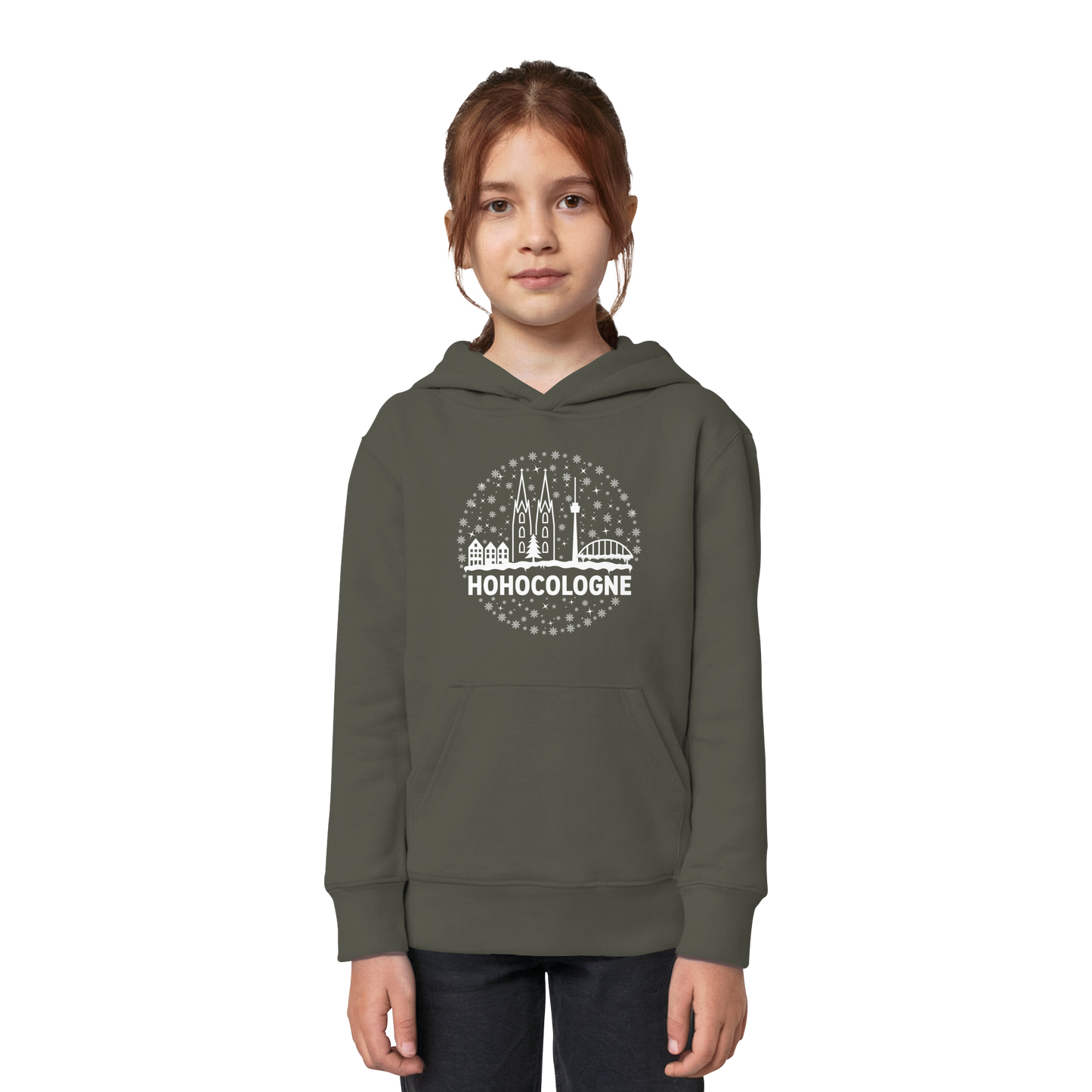 HOHOCologne Druck - Kids Organic Hoodie