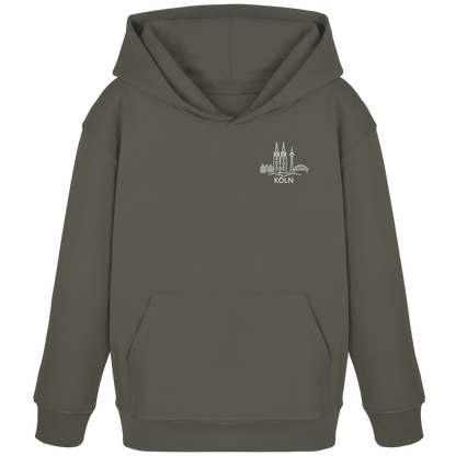 Köln Skyline Stick - Kids Organic Hoodie