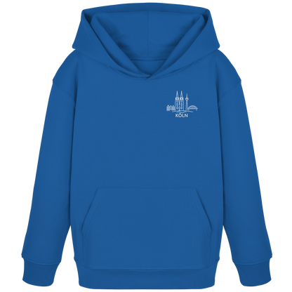 Köln Skyline Stick - Kids Organic Hoodie