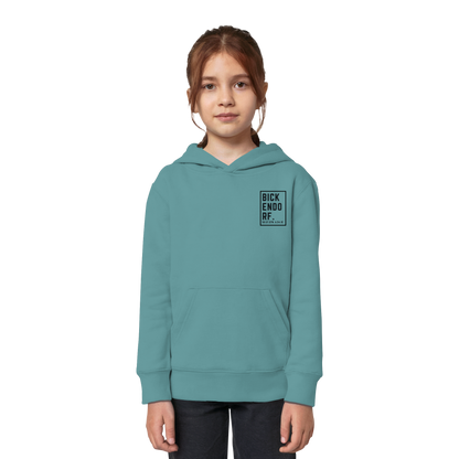 Bickendorf Koordinaten (kleiner Druck auf der Brust) - Kids Organic Hoodie