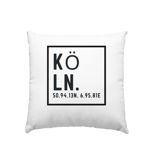 Köln Skyline (Druck) - Kissen 40x40cm