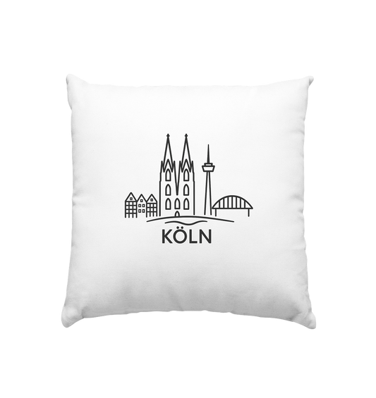 Köln Skyline (Druck) - Accessoires - Kissen 40x40cm