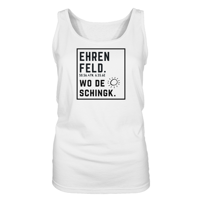 Wo de Sonn schingk - Ehrenfeld Druck  - Ladies Tank-Top