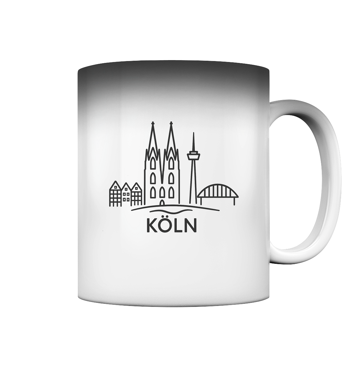Köln Skyline (Druck) - Magic Mug