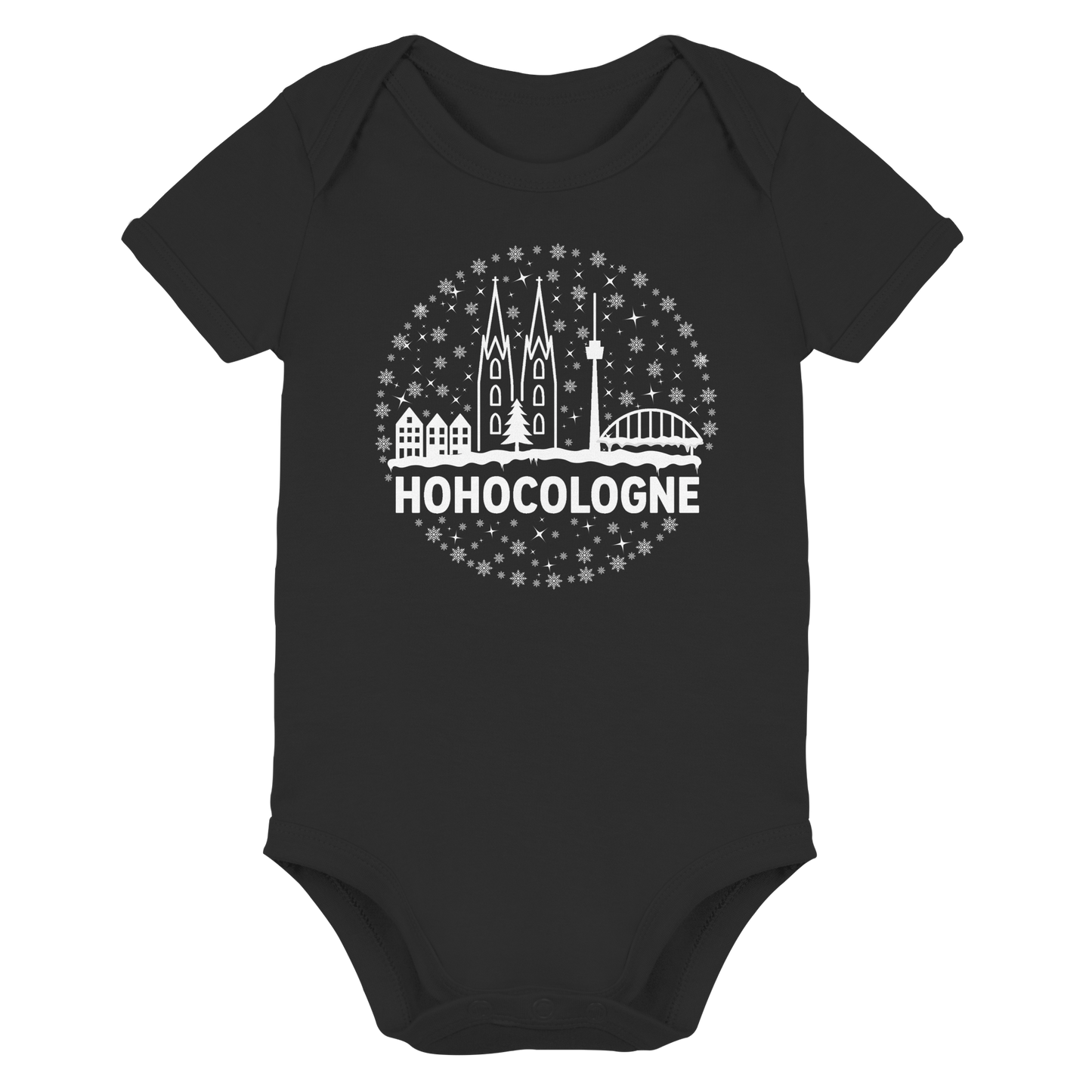 HOHOCologne Druck - Organic Baby Bodysuit