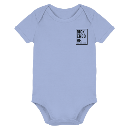 Bickendorf Koordinaten (kleiner Druck auf der Brust) - Organic Baby Bodysuit