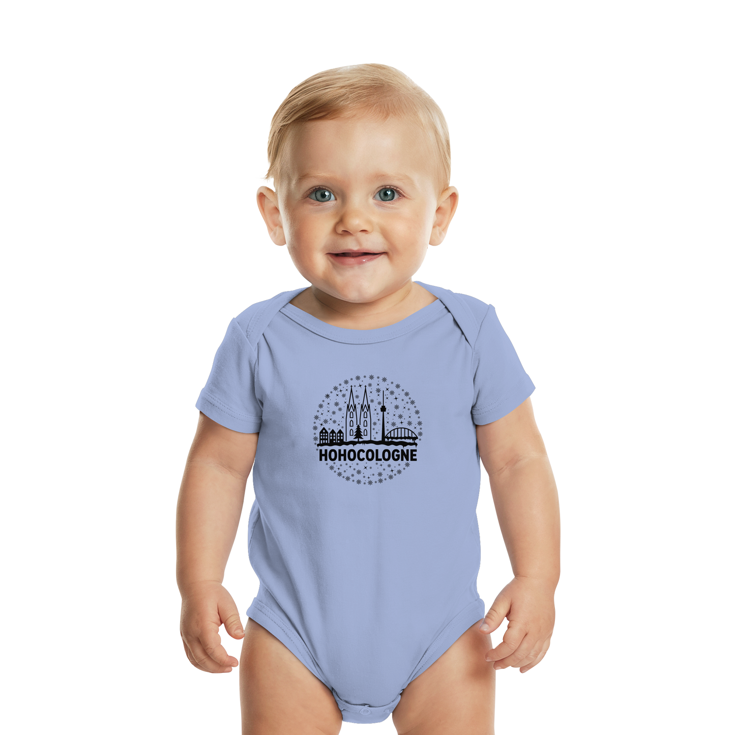 HOHOCologne Druck - Organic Baby Bodysuit