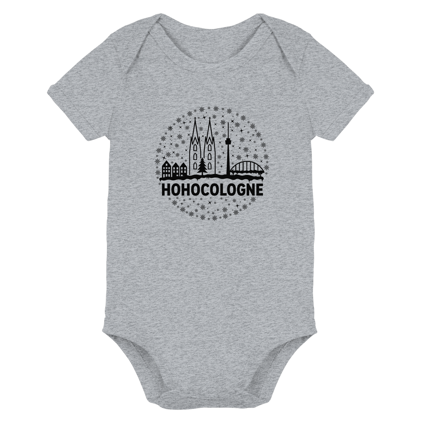 HOHOCologne Druck - Organic Baby Bodysuit