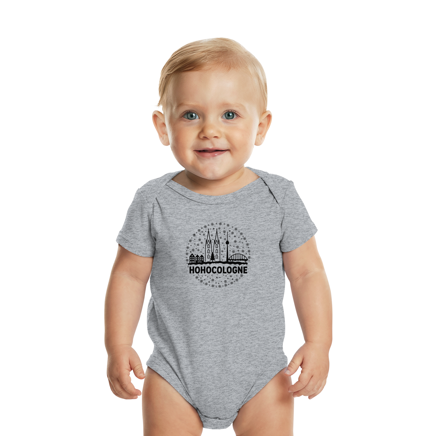HOHOCologne Druck - Organic Baby Bodysuit