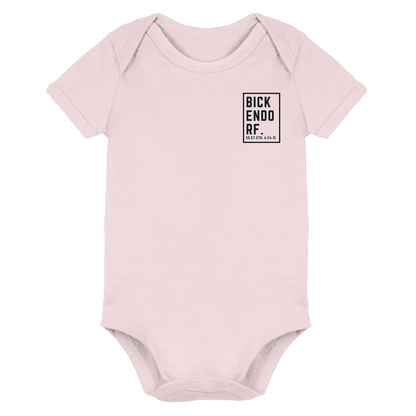Bickendorf Koordinaten (kleiner Druck auf der Brust) - Organic Baby Bodysuit