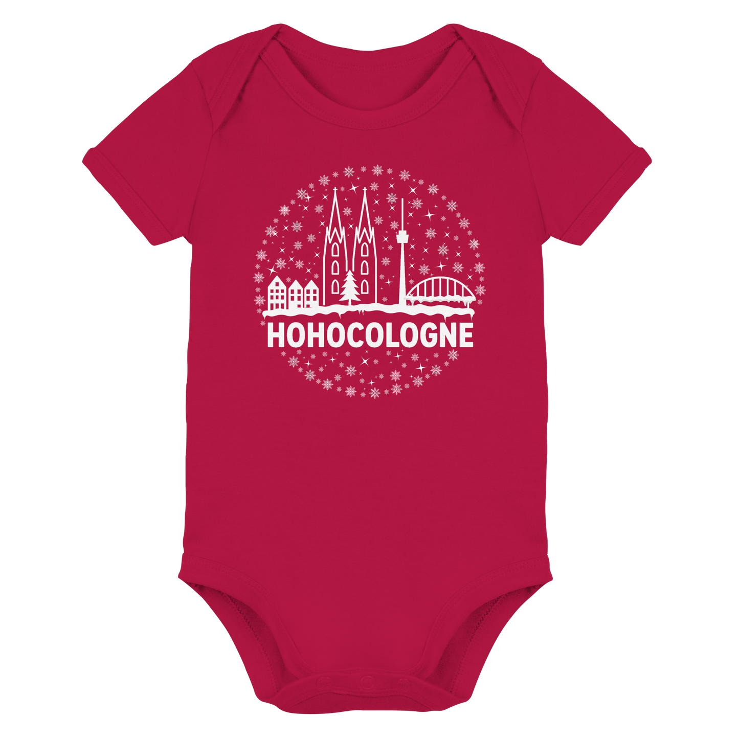 HOHOCologne Druck - Organic Baby Bodysuit