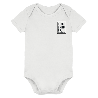 Bickendorf Koordinaten (kleiner Druck auf der Brust) - Organic Baby Bodysuit