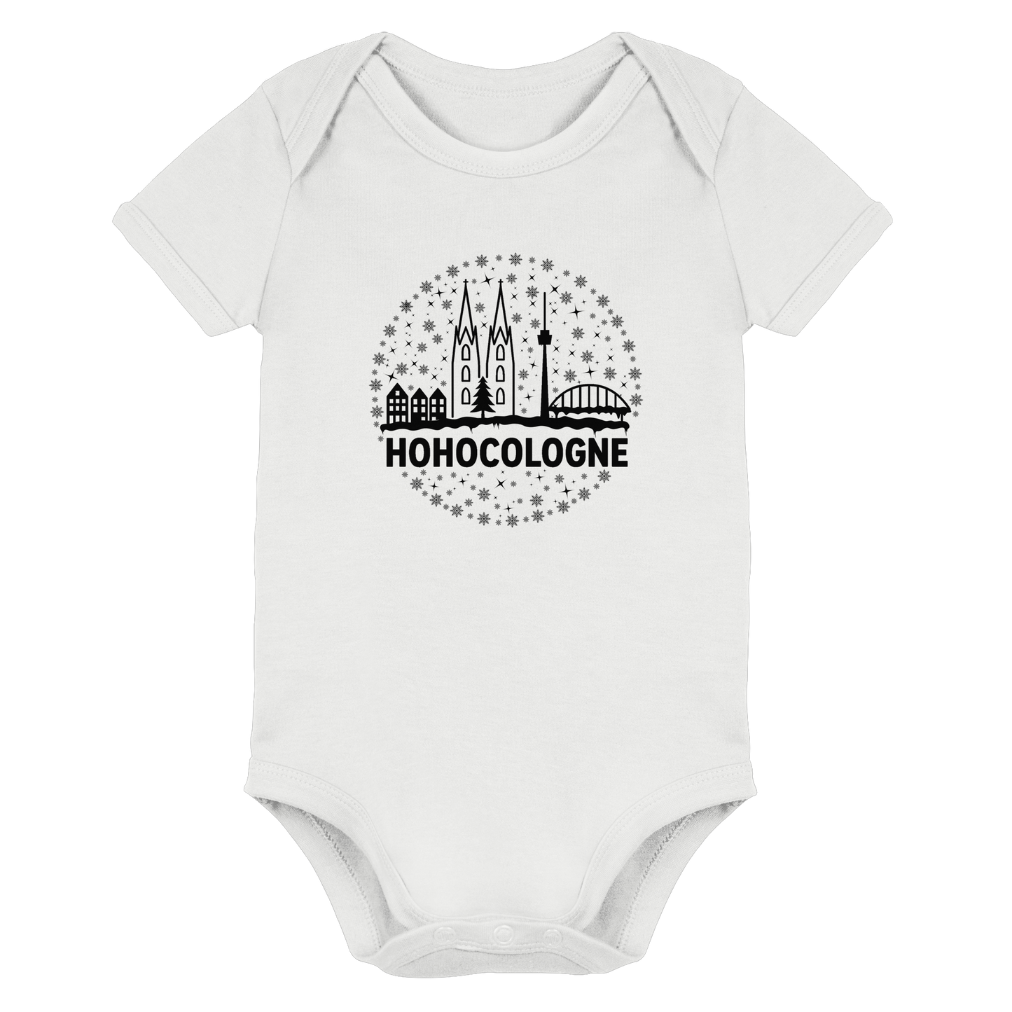 HOHOCologne Druck - Organic Baby Bodysuit