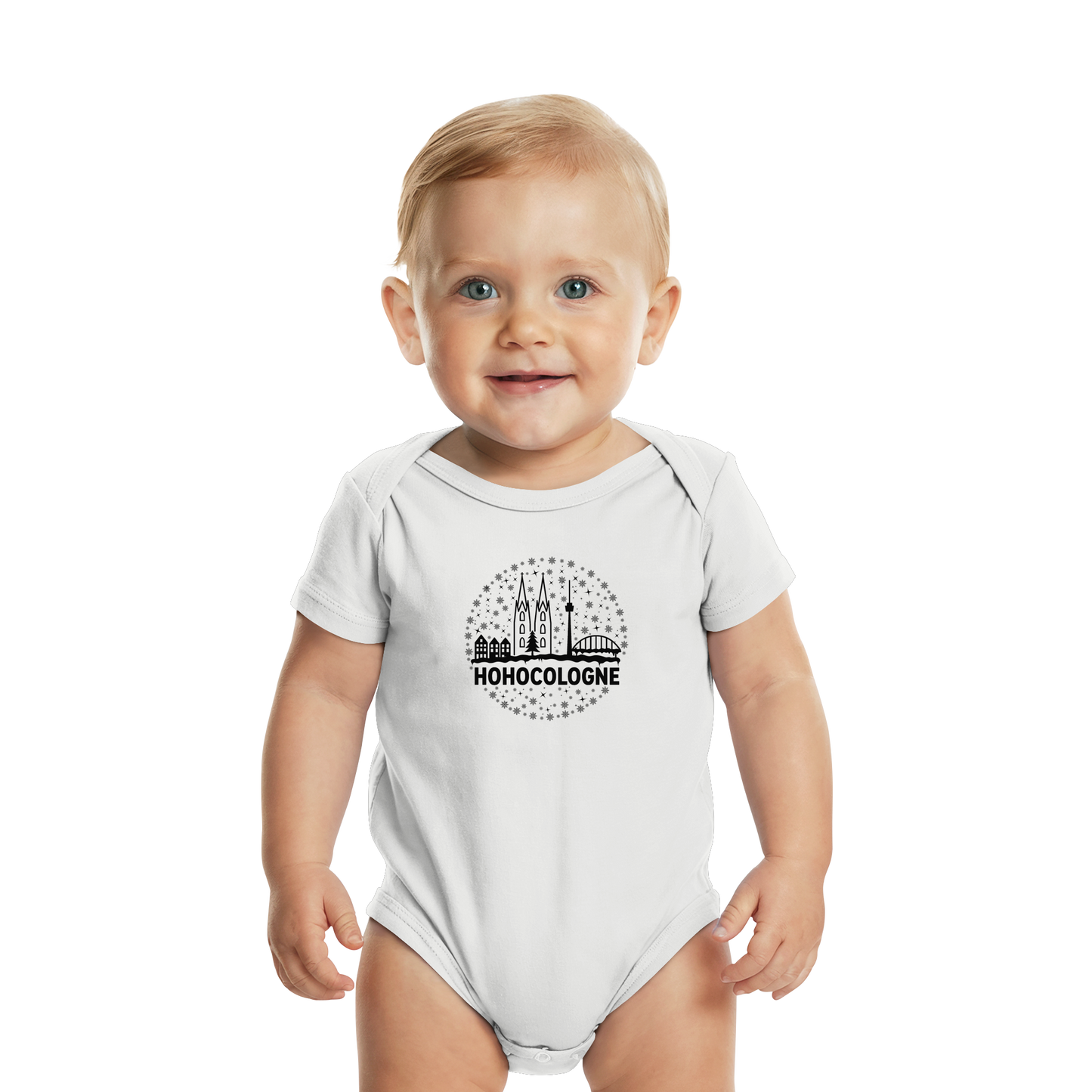 HOHOCologne Druck - Organic Baby Bodysuit