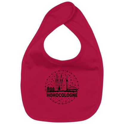 HOHOCologne Druck - Organic Baby-Lätzchen