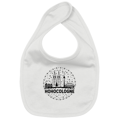 HOHOCologne Druck - Organic Baby-Lätzchen