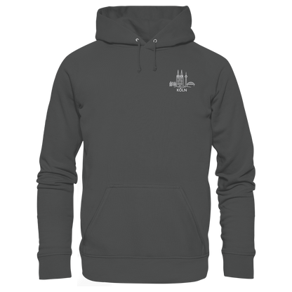 Köln Skyline Stick - Organic Basic Hoodie
