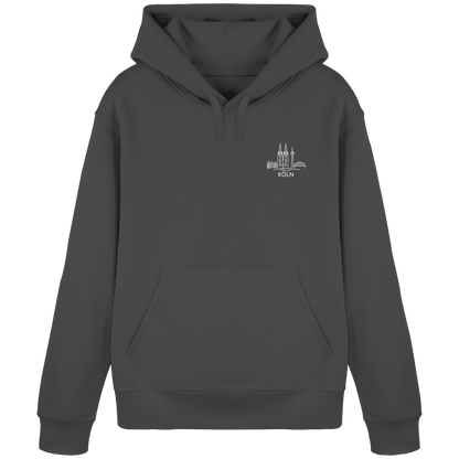 Köln Skyline Stick - Organic Basic Hoodie