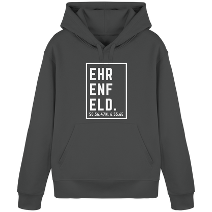 Ehrenfeld Koordinaten (großer Druck auf der Brust) - Organic Basic Hoodie