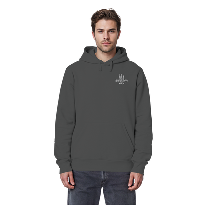 Köln Skyline Stick - Organic Basic Hoodie