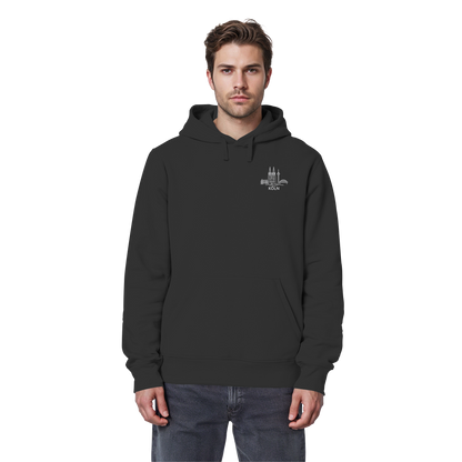 Köln Skyline Stick - Organic Basic Hoodie