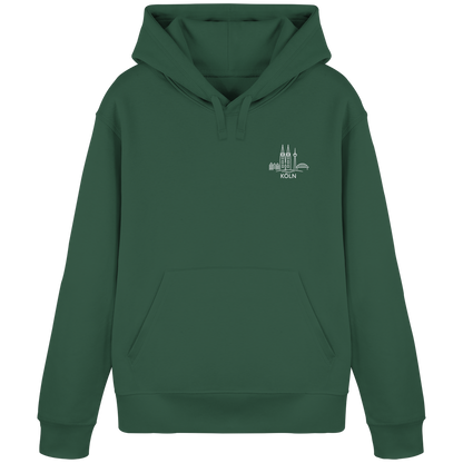Köln Skyline Stick - Organic Basic Hoodie