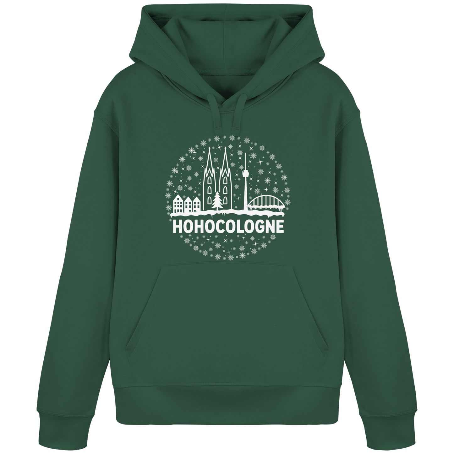 HOHOCologne Druck - Organic Basic Hoodie