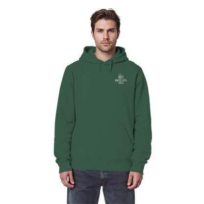 Köln Skyline Stick - Organic Basic Hoodie