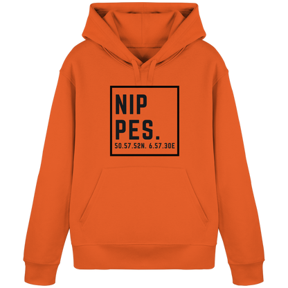 Nippes Koordinaten (großer Druck auf der Brust) - Organic Basic Hoodie