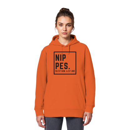 Nippes Koordinaten (großer Druck auf der Brust) - Organic Basic Hoodie