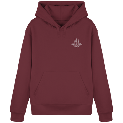 Köln Skyline Stick - Organic Basic Hoodie