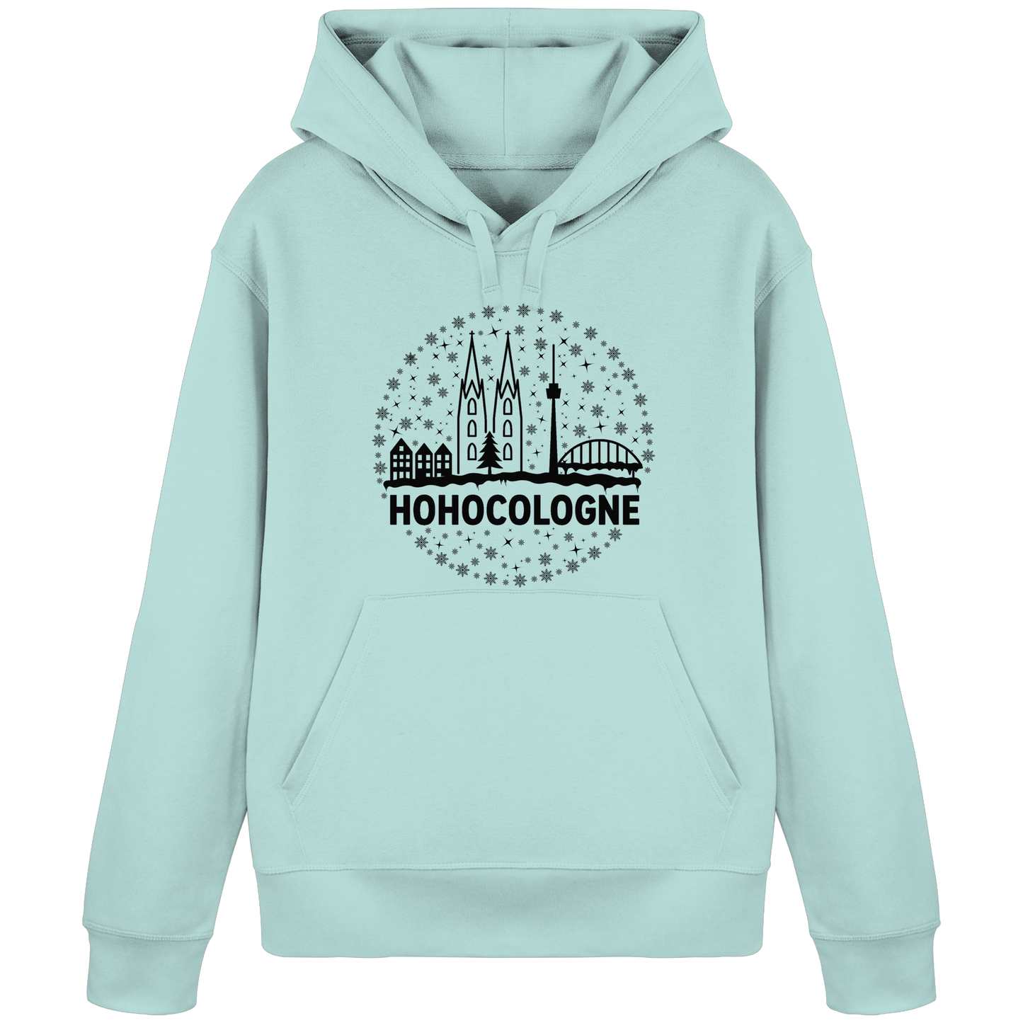 HOHOCologne Druck - Organic Basic Hoodie
