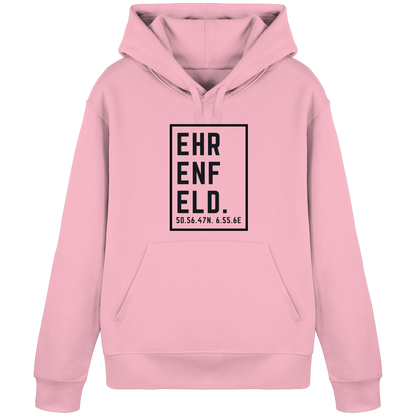 Ehrenfeld Koordinaten (großer Druck auf der Brust) - Organic Basic Hoodie