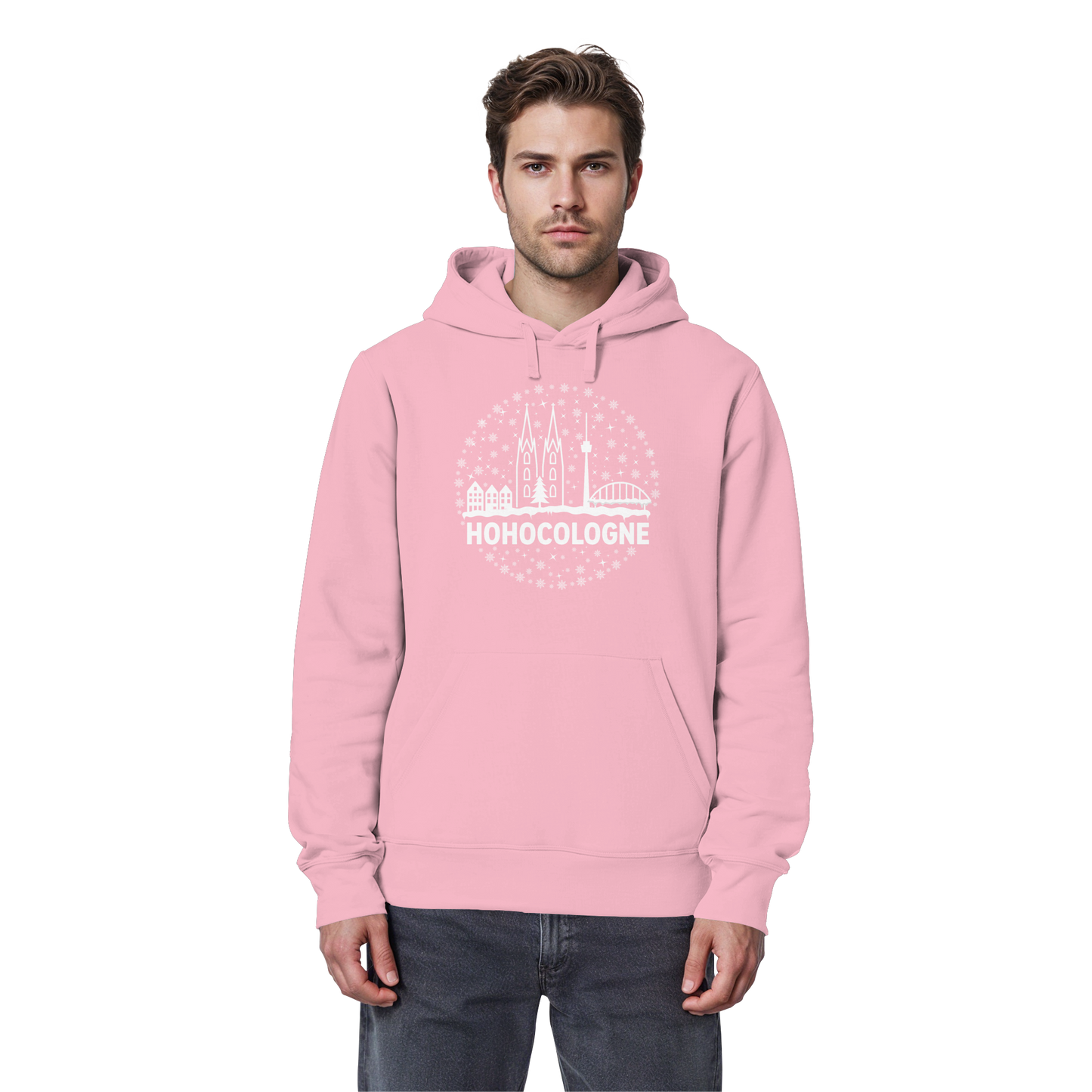 HOHOCologne Druck - Organic Basic Hoodie