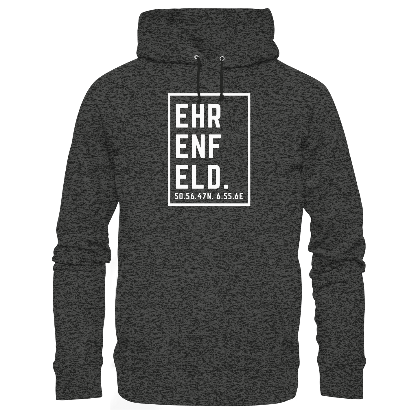 Ehrenfeld Koordinaten (großer Druck auf der Brust) - Organic Basic Hoodie
