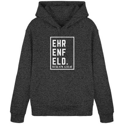 Ehrenfeld Koordinaten (großer Druck auf der Brust) - Organic Basic Hoodie