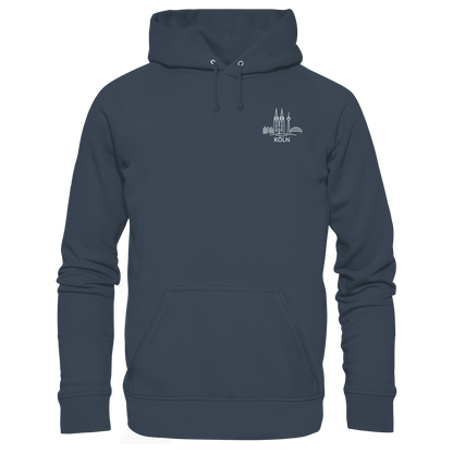 Köln Skyline Stick - Organic Basic Hoodie